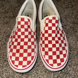 Vans Red Checkered